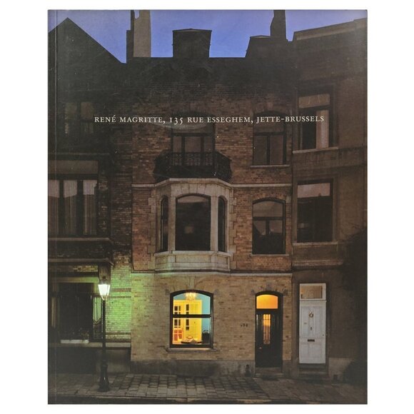 Rene Magritte 135 Rue Esseghem Jette-Brussels Life and Home Softcover Bio Book - Picture 1 of 11